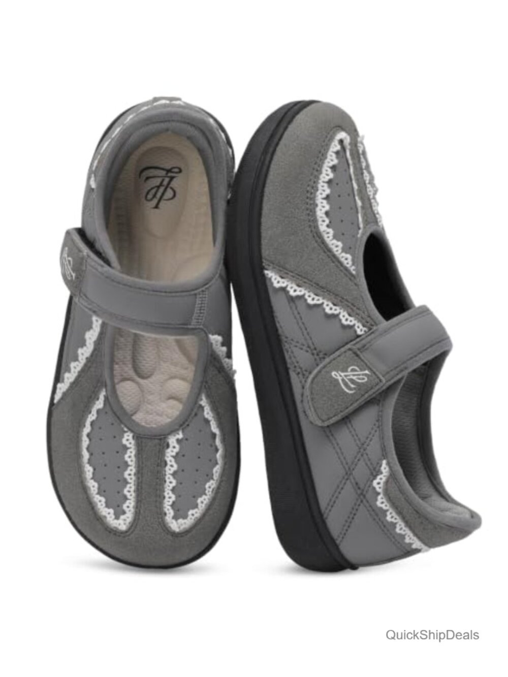 Women's Mary Jane Flats Wide Toe Box Comfortable Walking Shoes
